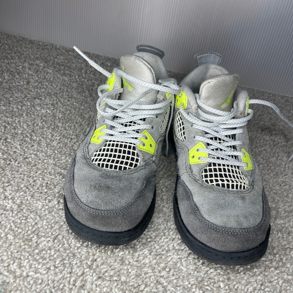 Jordon Neon Green & Grey size 13US - Picture 2 of 3